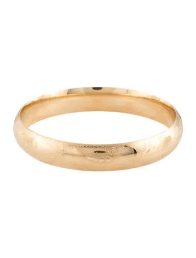 Pre-owned Bracelet 14k Bangle , 7" In Multi