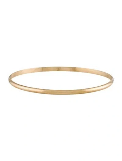 Pre-owned Bracelet 14k Bangle , 7.75" In Multi