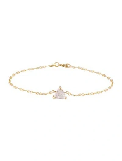 Pre-owned Bracelet 14k Beryl Station , 7" In Multi