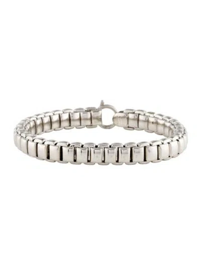 Pre-owned Bracelet 14k Box Link , 6.5" In Multi