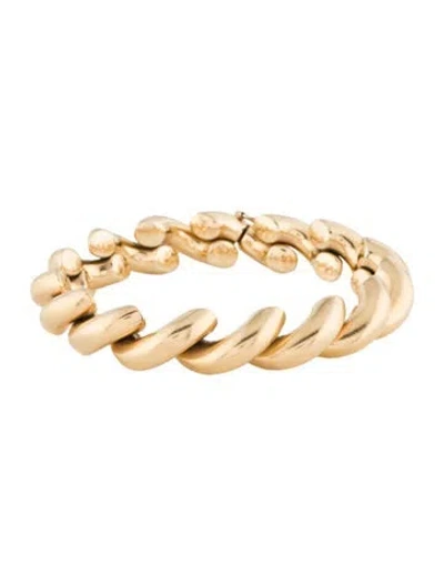 Pre-owned Bracelet 14k Chain Link , 6.75" In Multi