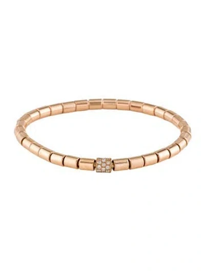 Pre-owned Bracelet 14k Diamond Bead , 6.5" In Multi