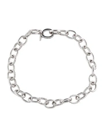 Pre-owned Bracelet 14k Diamond Link , 6.5" In Multi