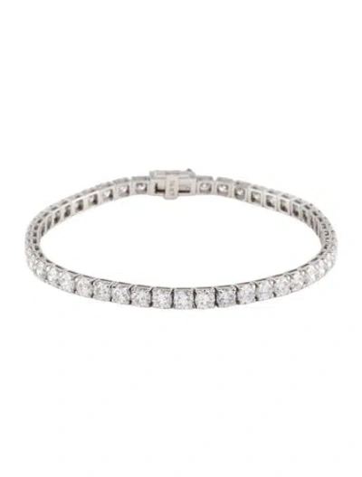 Pre-owned Bracelet 14k Diamond Tennis , 7" In Multi