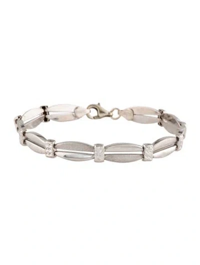 Pre-owned Bracelet 14k Fancy Link , 7.25" In Multi