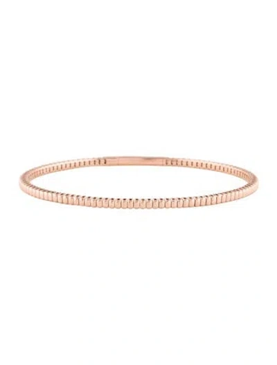 Pre-owned Bracelet 14k Flexible Bangle , 6.75" In Multi