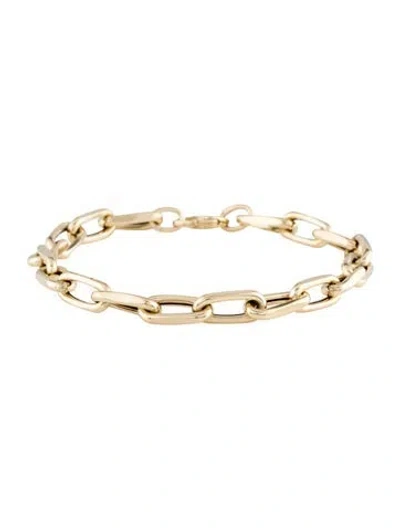 Pre-owned Bracelet 14k Frenchcable Link , 7" In Multi