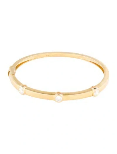 Pre-owned Bracelet 14k Lab-grown Diamond Bangle , 6.25" In Multi