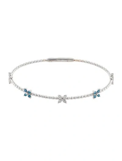 Pre-owned Bracelet 14k Lab-grown Diamond Flex , 6.75", 6.75" In Multi