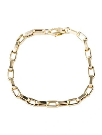 Pre-owned Bracelet 14k Link , 6.25" In Multi