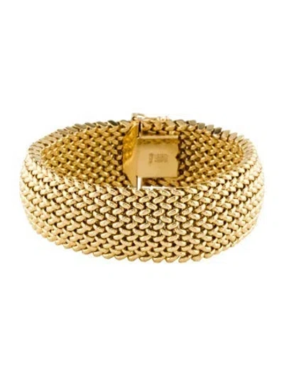 Pre-owned Bracelet 14k Link , 6.5" In Multi