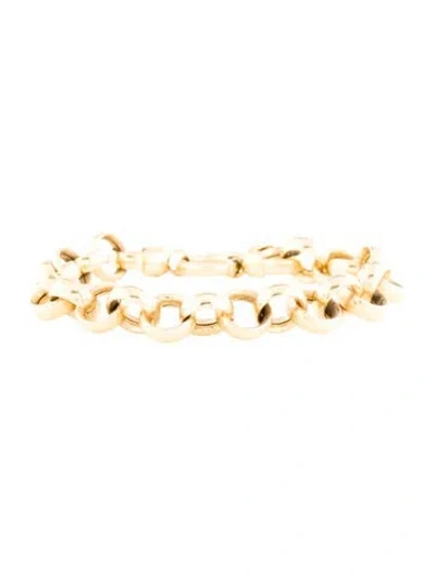 Pre-owned Bracelet 14k Link , 6.75" In Multi