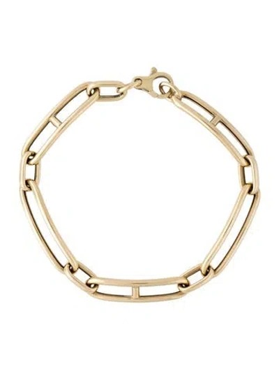 Pre-owned Bracelet 14k Link , 6.75" In Multi