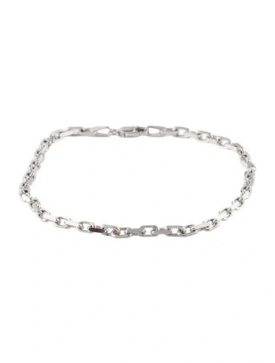 Pre-owned Bracelet 14k Link , 7" In Multi