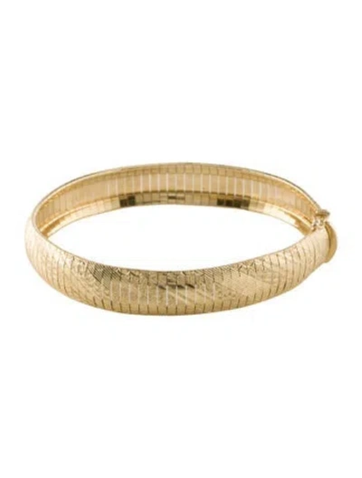 Pre-owned Bracelet 14k Link , 7" In Multi