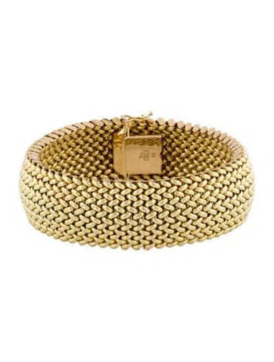 Pre-owned Bracelet 14k Link , 7" In Multi