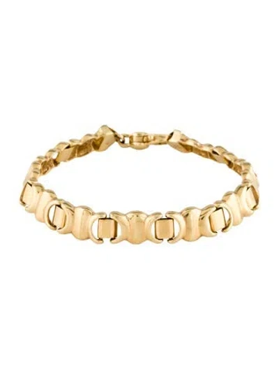 Pre-owned Bracelet 14k Link , 7" In Multi