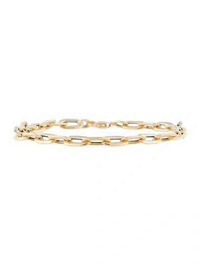 Pre-owned Bracelet 14k Link , 7.25" In Multi