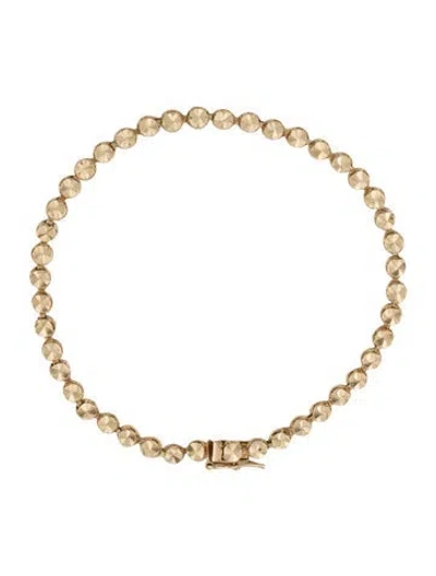 Pre-owned Bracelet 14k Link , 7.25" In Multi