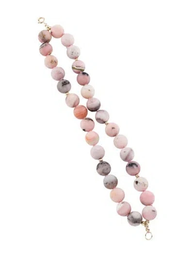 Pre-owned Bracelet 14k Opal Double Strand Bead , 6.5" In Multi