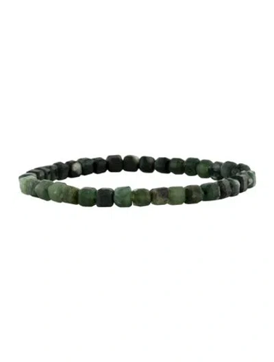 Pre-owned Bracelet 14k Serpentine Beaded , 6" In Multi