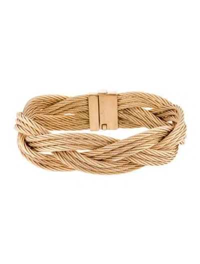 Pre-owned Bracelet 14k Twisted Chain , 6.5" In Multi