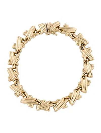Pre-owned Bracelet 14k X , 7.25" In Multi