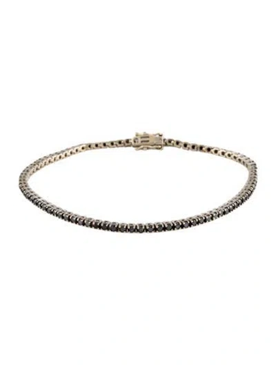 Pre-owned Bracelet 18k 1.26ctw Diamond Link , 7.5" In Multi