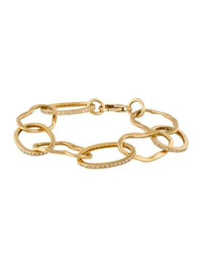 Pre-owned Bracelet 18k 1.44ctw Diamond Link , 6.5" In Multi