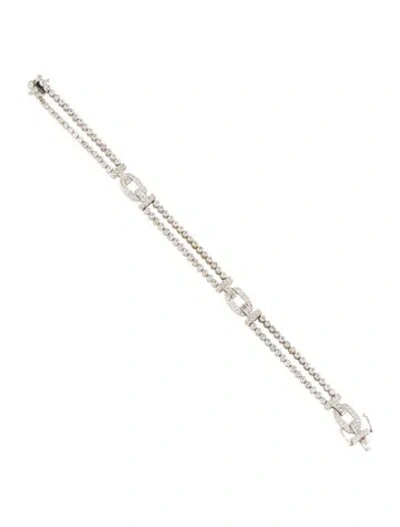 Pre-owned Bracelet 18k 2.70ctw Diamond , 7.25" In Multi