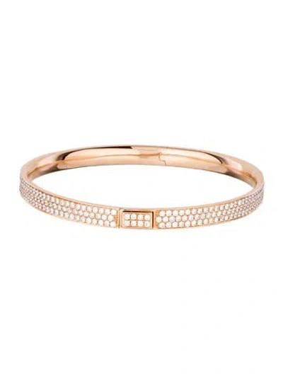 Pre-owned Bracelet 18k 5.00ctw Diamond Bangle, 7.25" In Multi