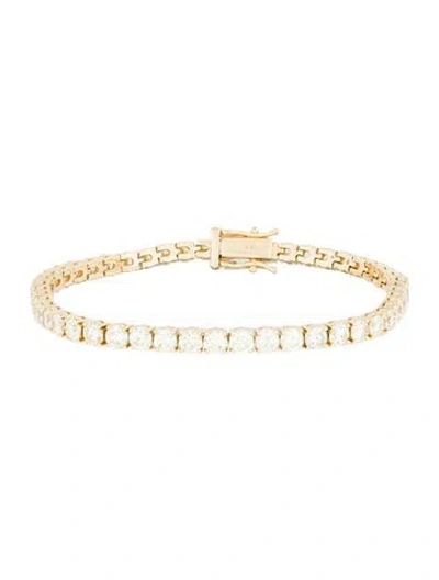 Pre-owned Bracelet 18k 8.33ctw Diamond Tennis , 6.75" In Multi
