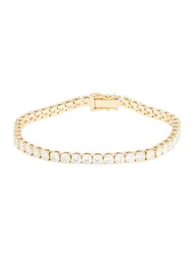 Pre-owned Bracelet 18k 8.95ctw Diamond Tennis , 7" In Multi