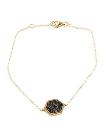 Pre-owned Bracelet 18k Diamond Station  In Multi