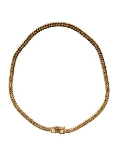 Pre-owned Bracelet 18k Link Anklet In Multi