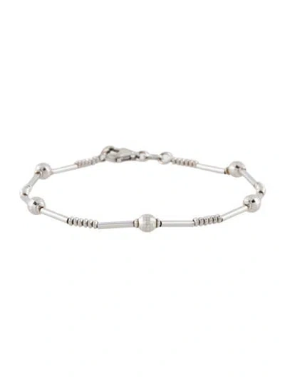 Pre-owned Bracelet 18k Link , 6.5" In Multi