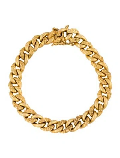 Pre-owned Bracelet 18k Link , 7.25" In Multi