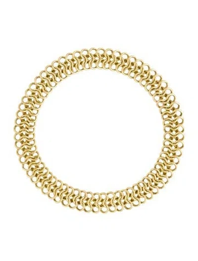 Pre-owned Bracelet 18k Mesh Link , 6.75" In Multi