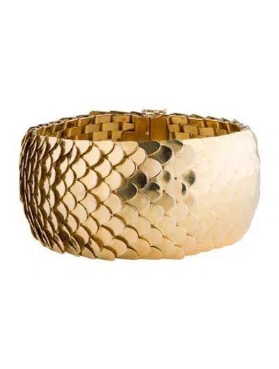 Pre-owned Bracelet 18k Wide , 7.75" In Multi