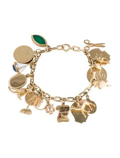 Pre-owned Bracelet 20 Chams Link , 6.5" In Multi