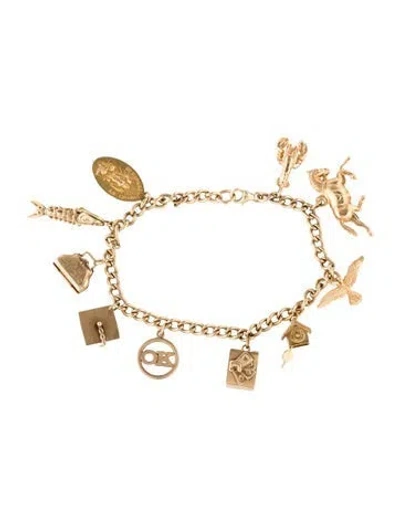 Pre-owned Bracelet Charm , 7.25" In Multi