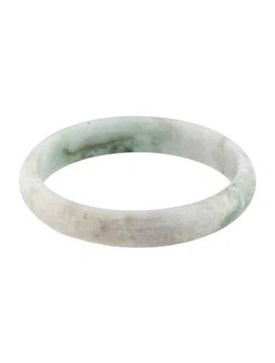 Pre-owned Bracelet Dyed Jade Bangle, 8.75" In Multi