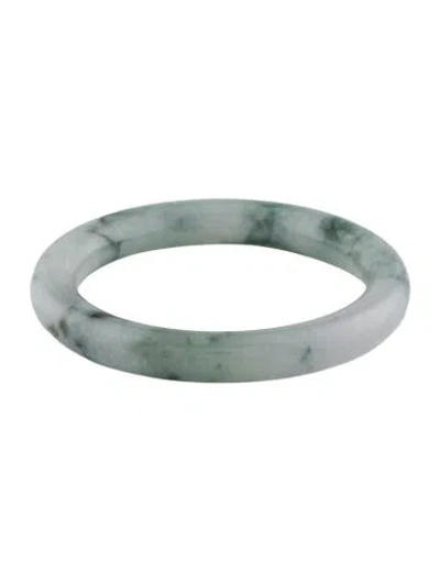 Pre-owned Bracelet Dyed Jadeite Bangle , 5.25" In Multi