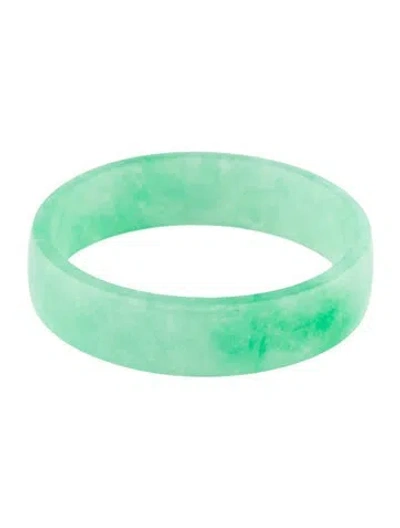 Pre-owned Bracelet Dyed Jadeite Bangle , 5.5" In Multi