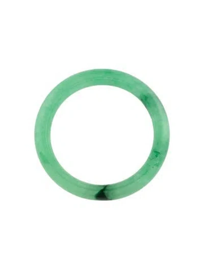 Pre-owned Bracelet Dyed Jadeite Circle Baby Bangle In Multi