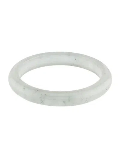 Pre-owned Bracelet Jadeite Bangle, 7.25" In Multi