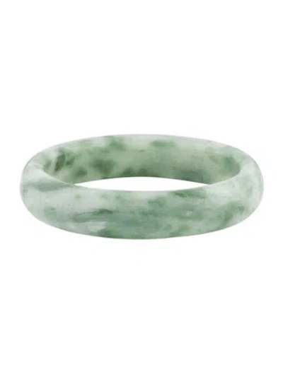 Pre-owned Bracelet Jadeite Bangle, 7.25" In Multi