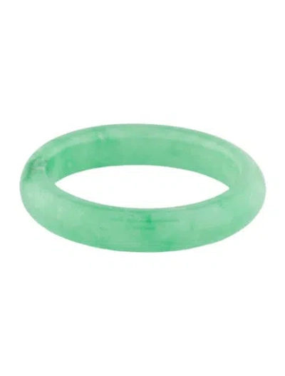 Pre-owned Bracelet Jadeite Bangle , 4.25" In Multi