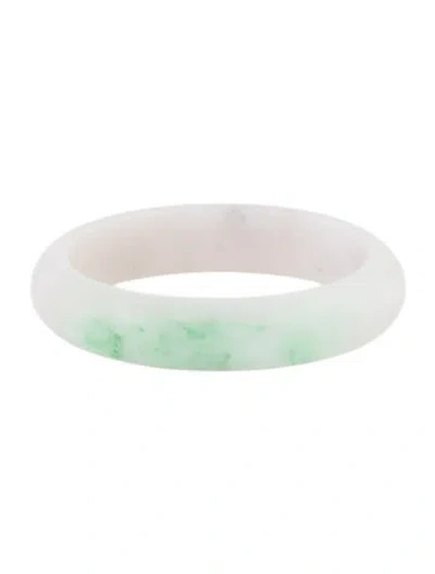Pre-owned Bracelet Jadeite Bangle , 6" In Multi