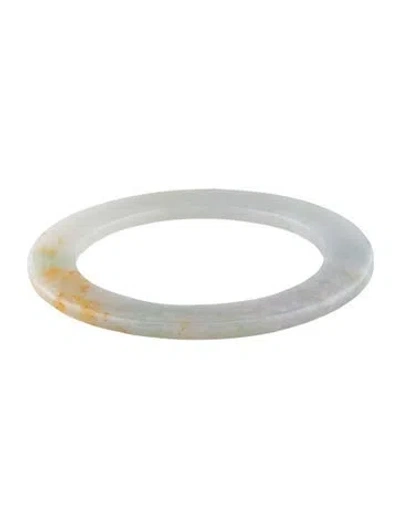 Pre-owned Bracelet Jadeite Bangle , 6.25" In Multi